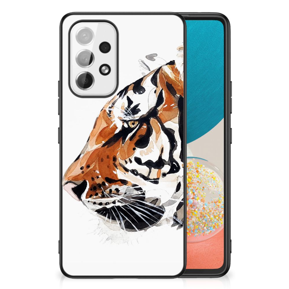 Kleurrijke Telefoonhoesje Samsung Galaxy A53 Watercolor Tiger