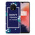 OnePlus 7T Silicone-hoesje Flowers Blue DTMP