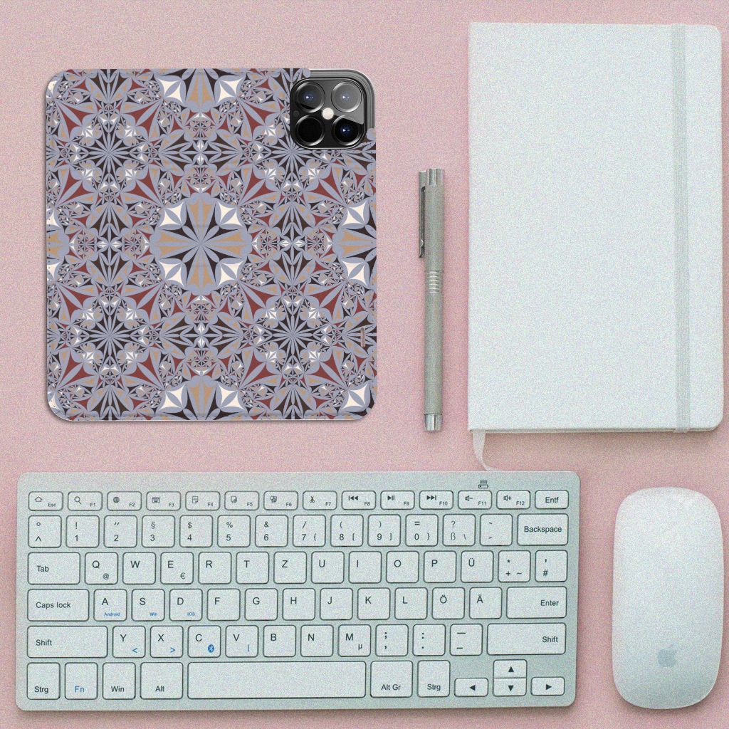 iPhone 12 Pro Max Standcase Flower Tiles - B2C Telecom