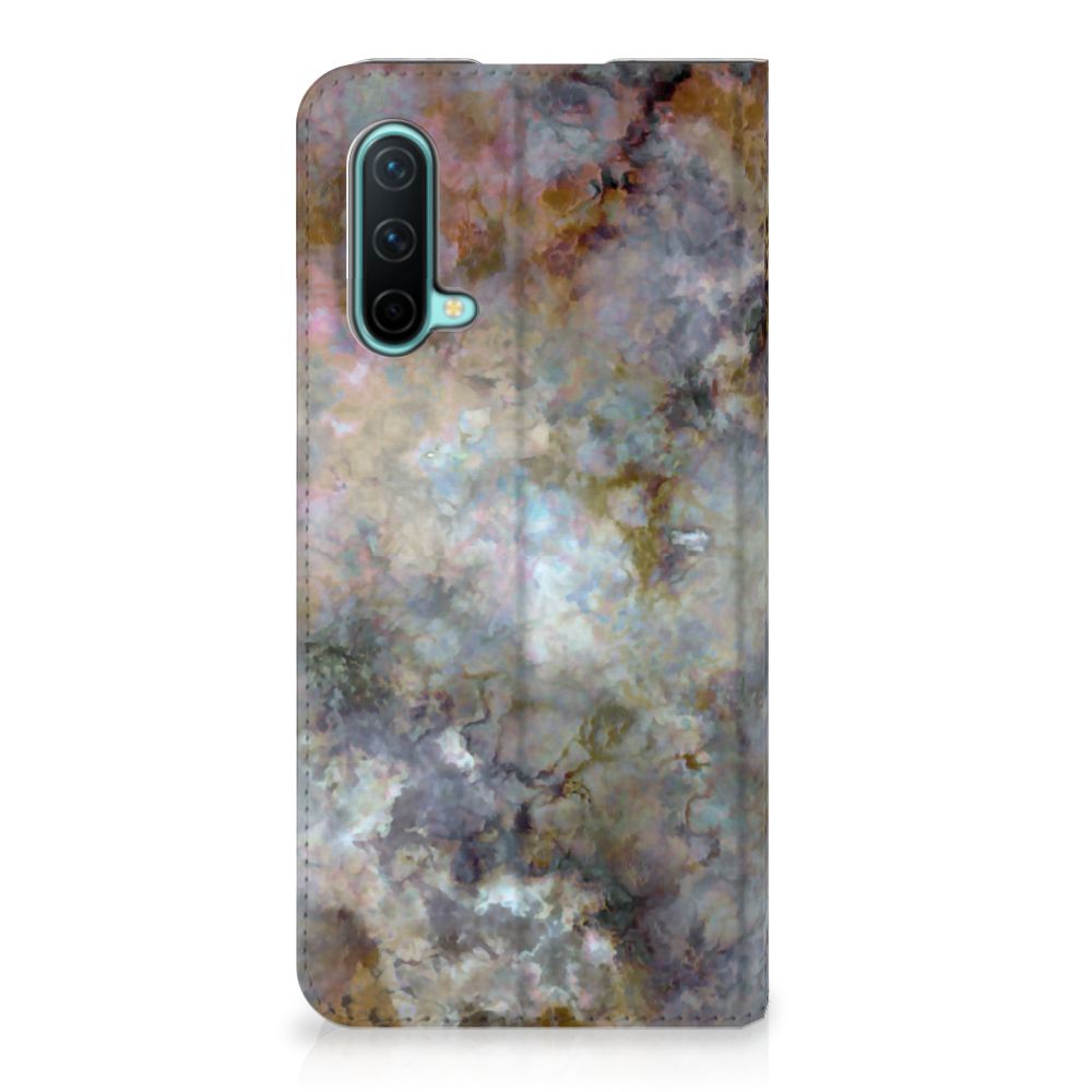OnePlus Nord CE 5G Standcase Marmer Grijs - B2C Telecom