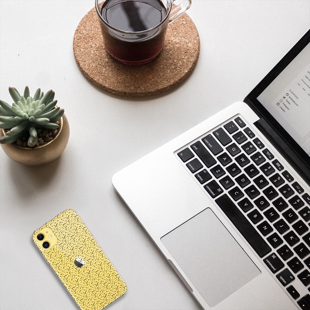 Apple iPhone 11 TPU bumper Stripes Dots