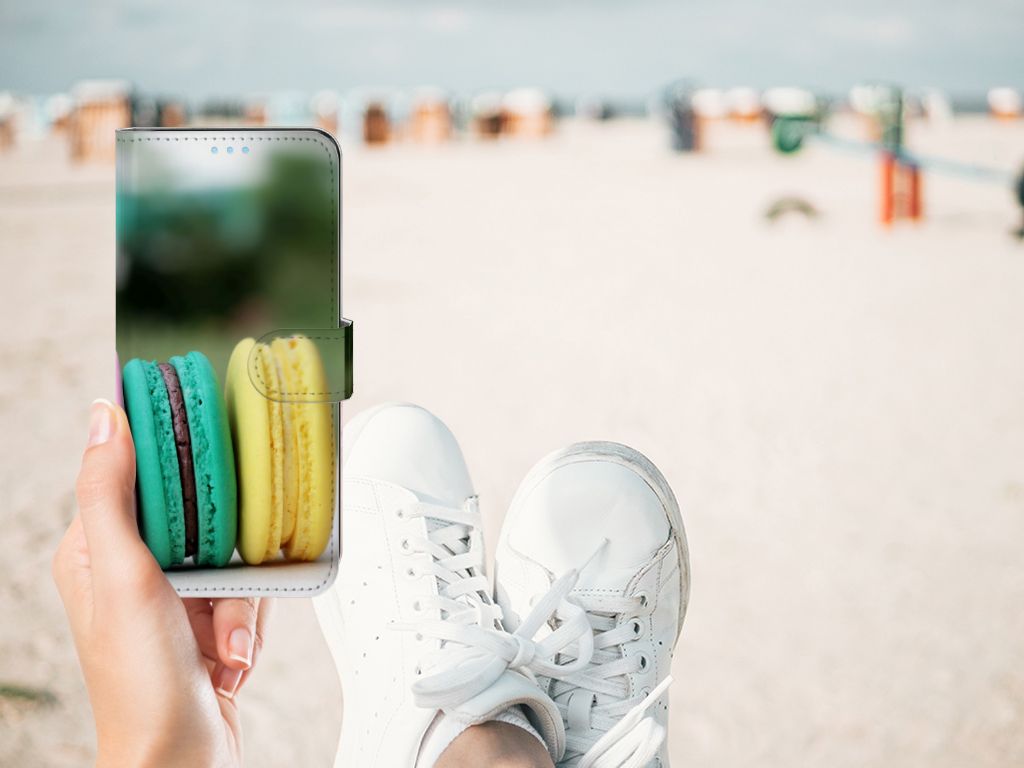 OPPO A74 4G Book Cover Macarons