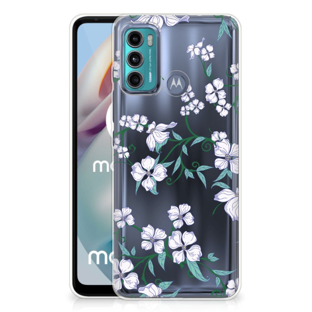 Motorola Moto G60 Uniek TPU Case Blossom White B2C Telecom