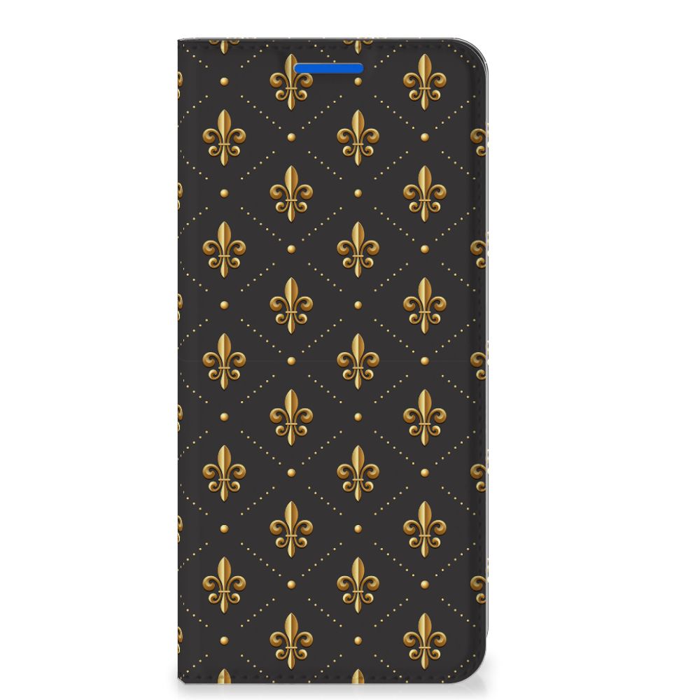 OPPO Reno6 5G Hoesje met Magneet Franse Lelie - B2C Telecom