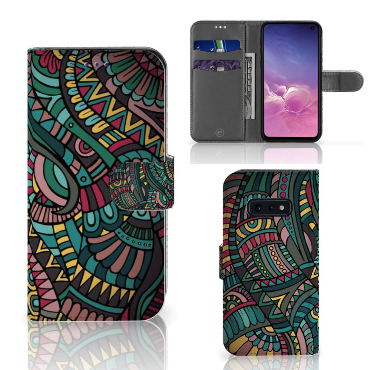 Samsung Galaxy S10e Telefoon Hoesje Aztec