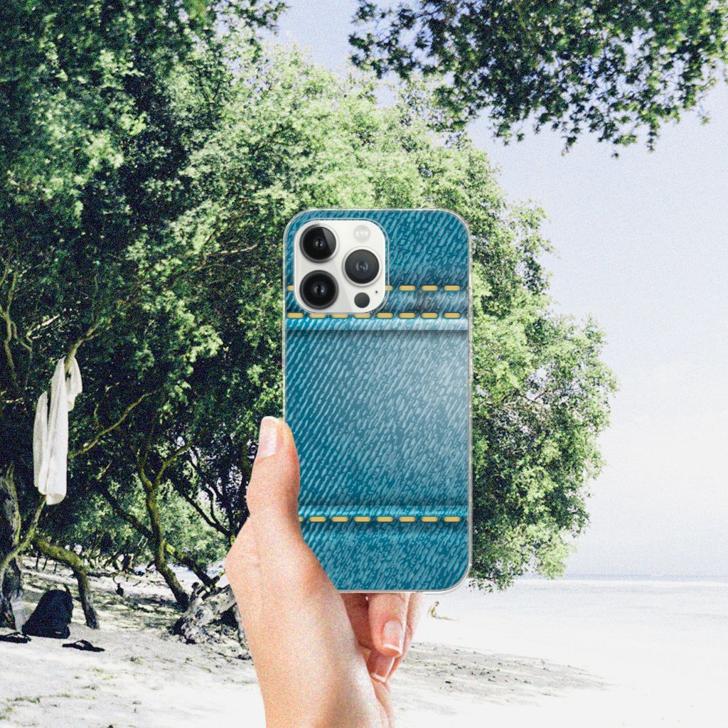 iPhone 13 Pro Max Silicone Back Cover Jeans B2C Telecom