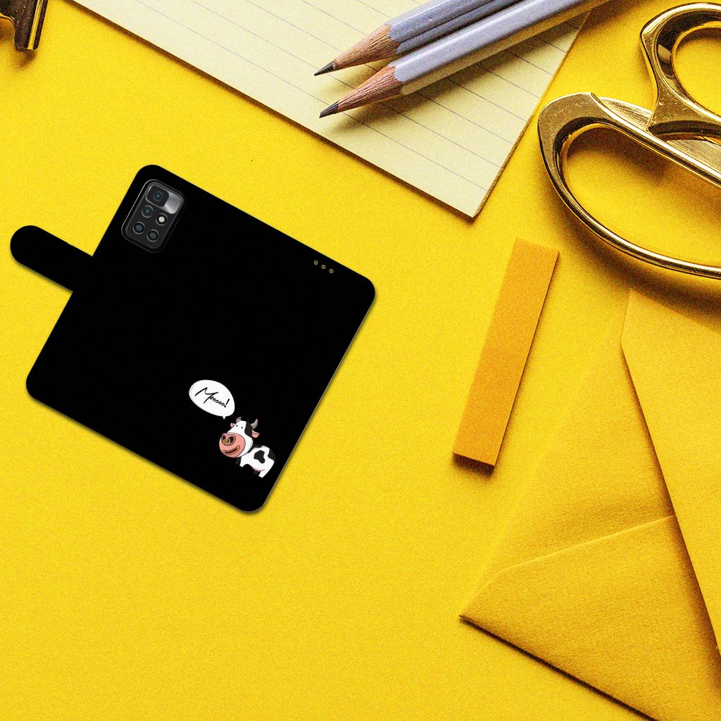 Xiaomi Redmi 10 Leuk Hoesje Cow