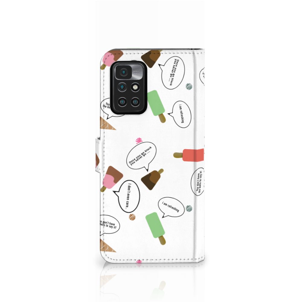 Xiaomi Redmi 10 Book Cover IJsjes