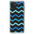 Samsung Galaxy A03 Doorzichtige Silicone Hoesje Zigzag Blauw B2C Telecom