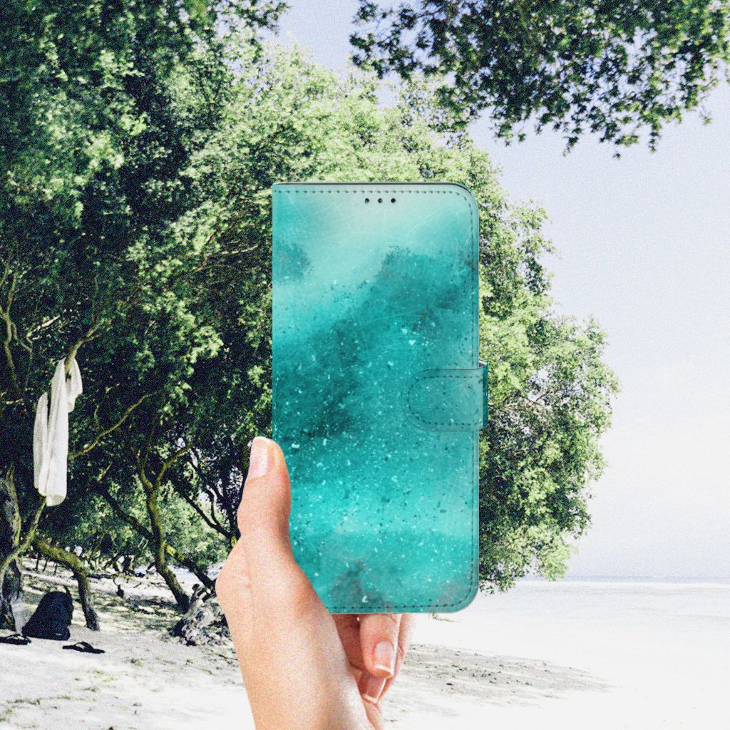 Hoesje Nokia G50 Painting Blue