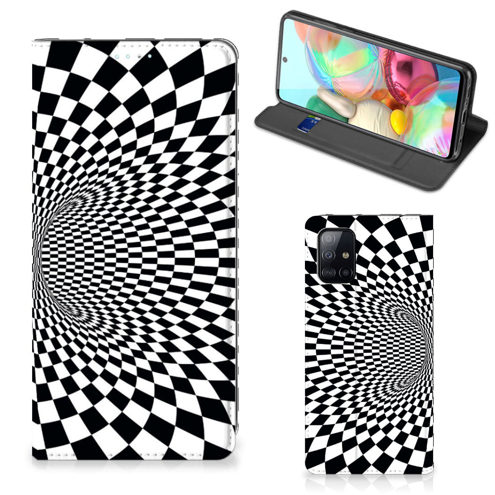 Samsung Galaxy A71 Stand Case Illusie