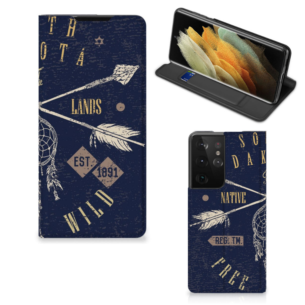 Samsung Galaxy S21 Ultra Book Cover South Dakota - B2C Telecom