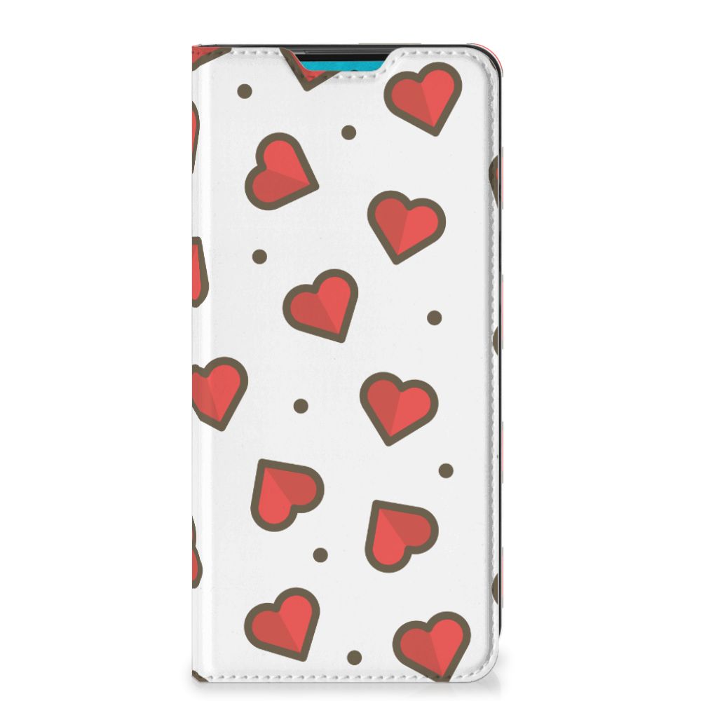 Samsung Galaxy A73 Hoesje met Magneet Hearts - B2C Telecom