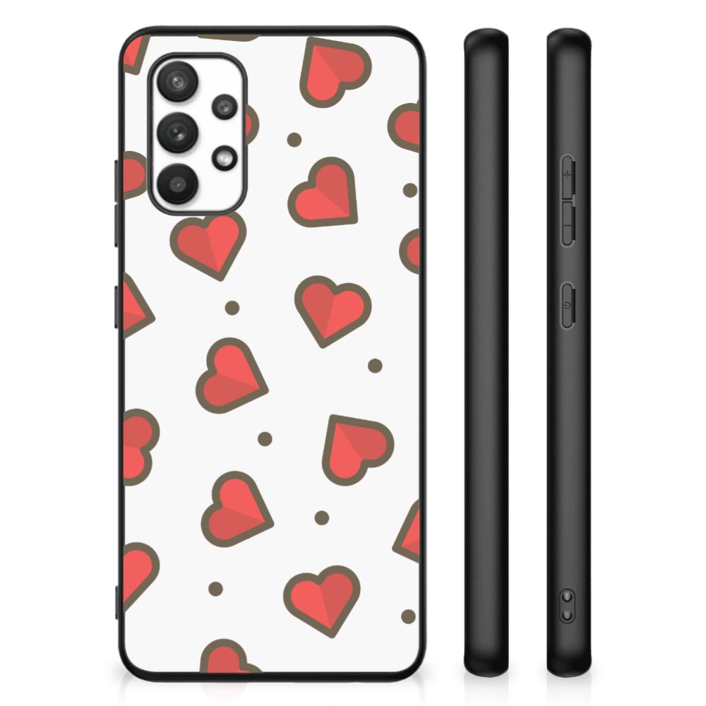 Samsung Galaxy A32 4G | A32 5G Enterprise Editie Back Case Hearts B2C Telecom