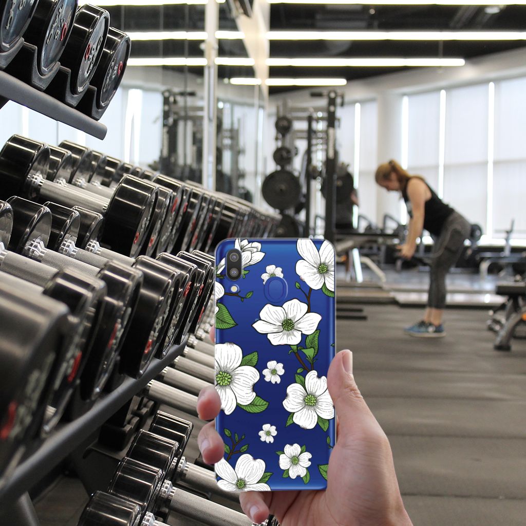 Samsung Galaxy M20 (Power) TPU Case Dogwood Flowers