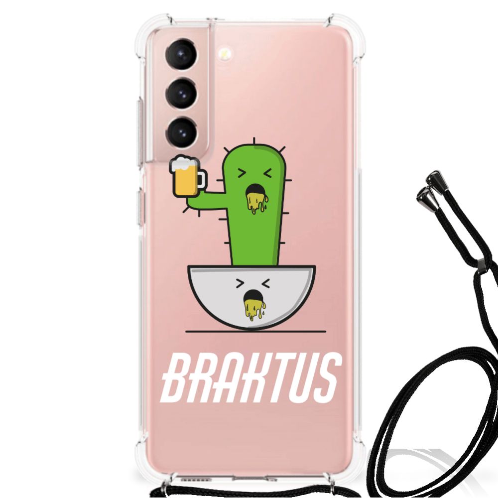 Samsung Galaxy S21 FE Stevig Bumper Hoesje Braktus