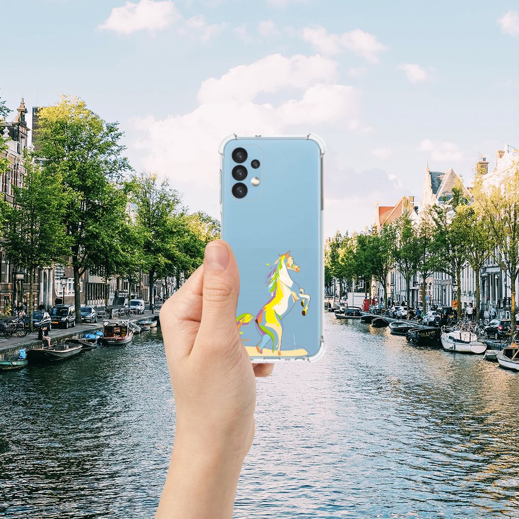 Samsung Galaxy A13 (4G) Stevig Bumper Hoesje Horse Color B2C Telecom