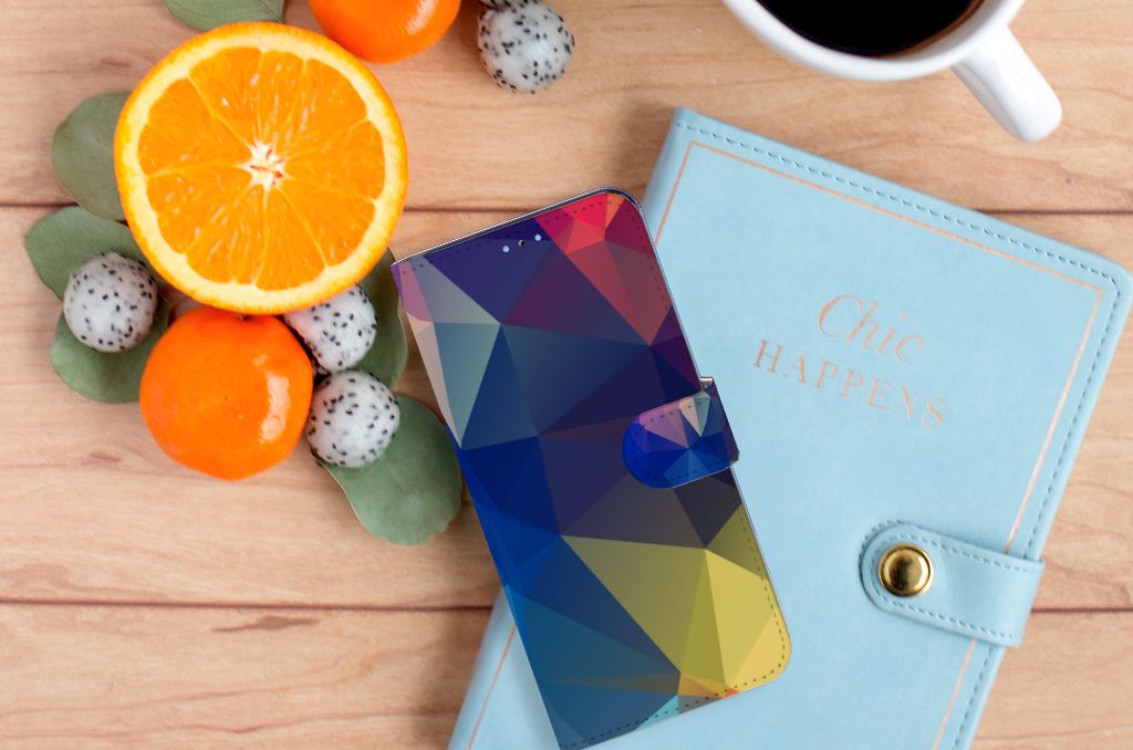 OPPO Reno8 Pro Book Case Polygon Dark