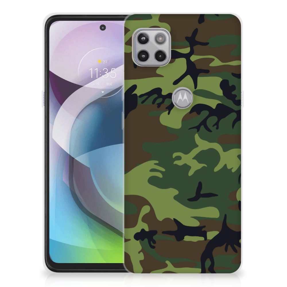 Motorola Moto G 5G TPU bumper Army Dark