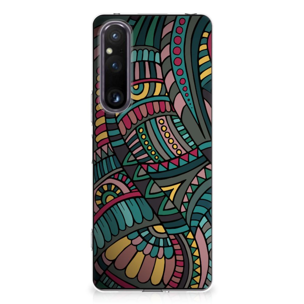 Sony Xperia 1 V TPU bumper Aztec