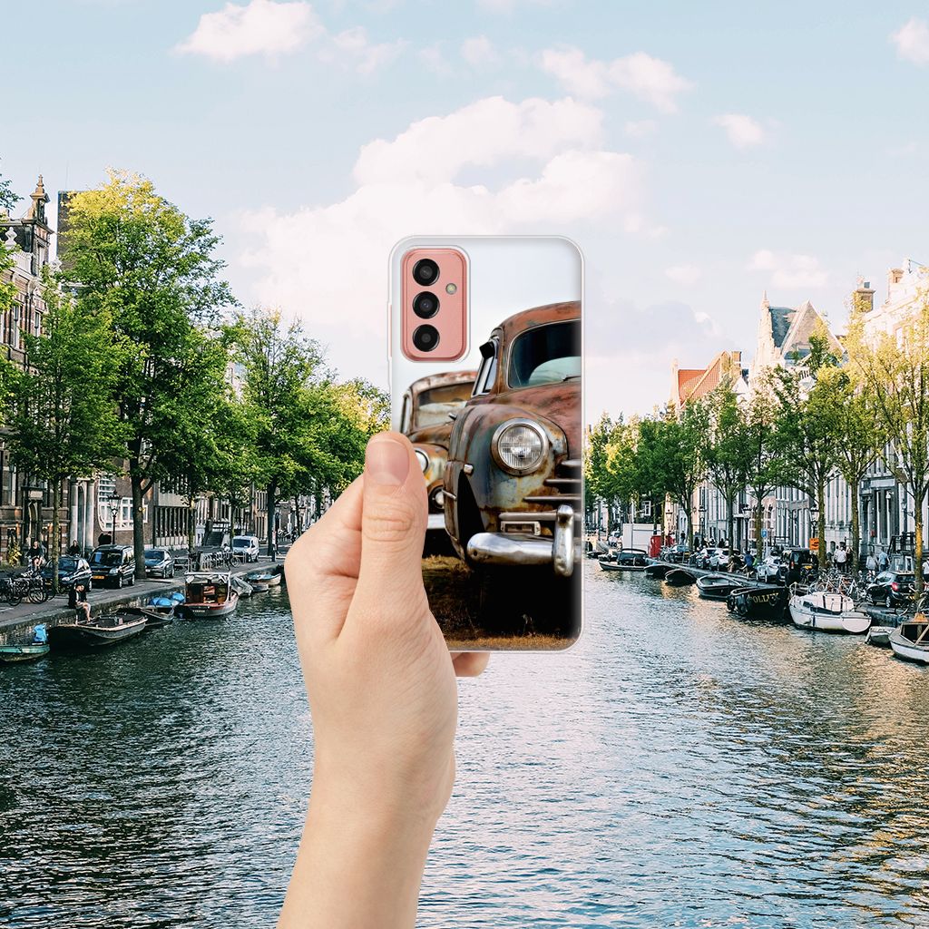 Samsung Galaxy M13 | M23 Siliconen Hoesje met foto Vintage Auto B2C Telecom