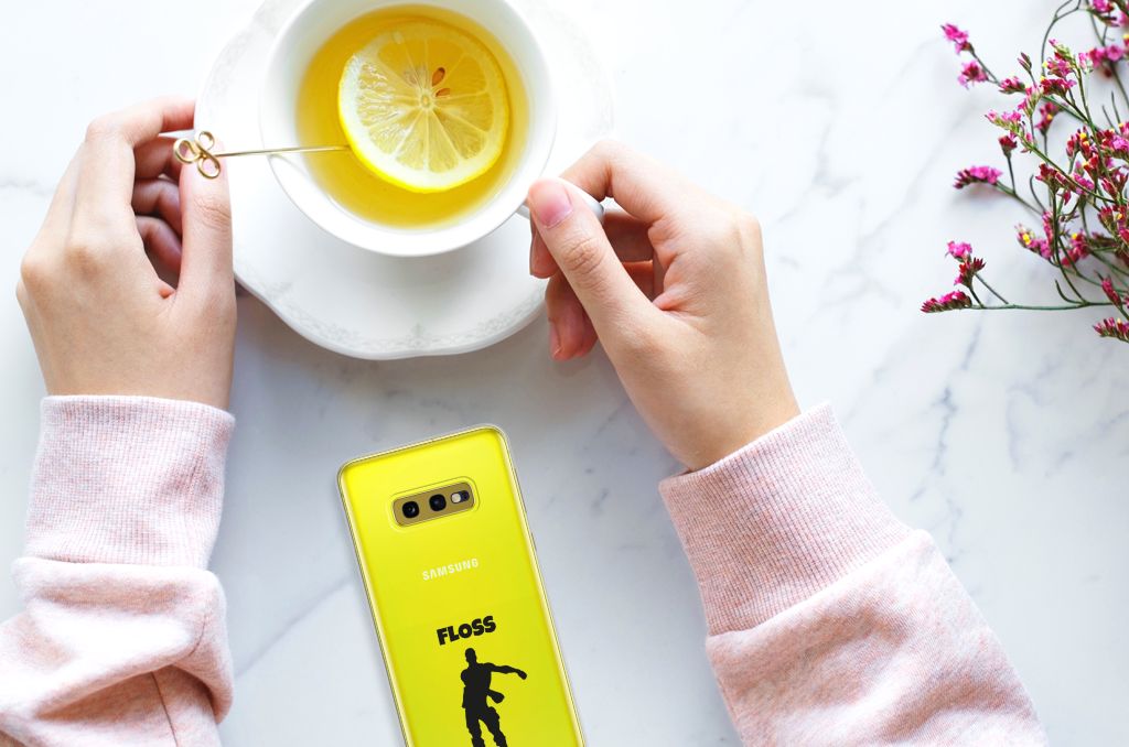 Samsung Galaxy S10e Telefoonhoesje met Naam Floss