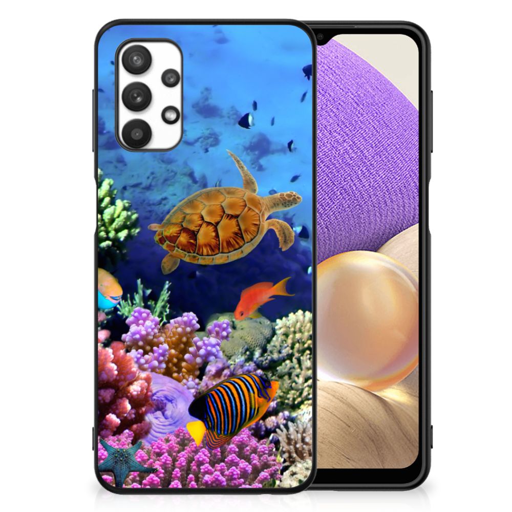 Samsung Galaxy A32 5G Dierenprint Telefoonhoesje Vissen B2C Telecom
