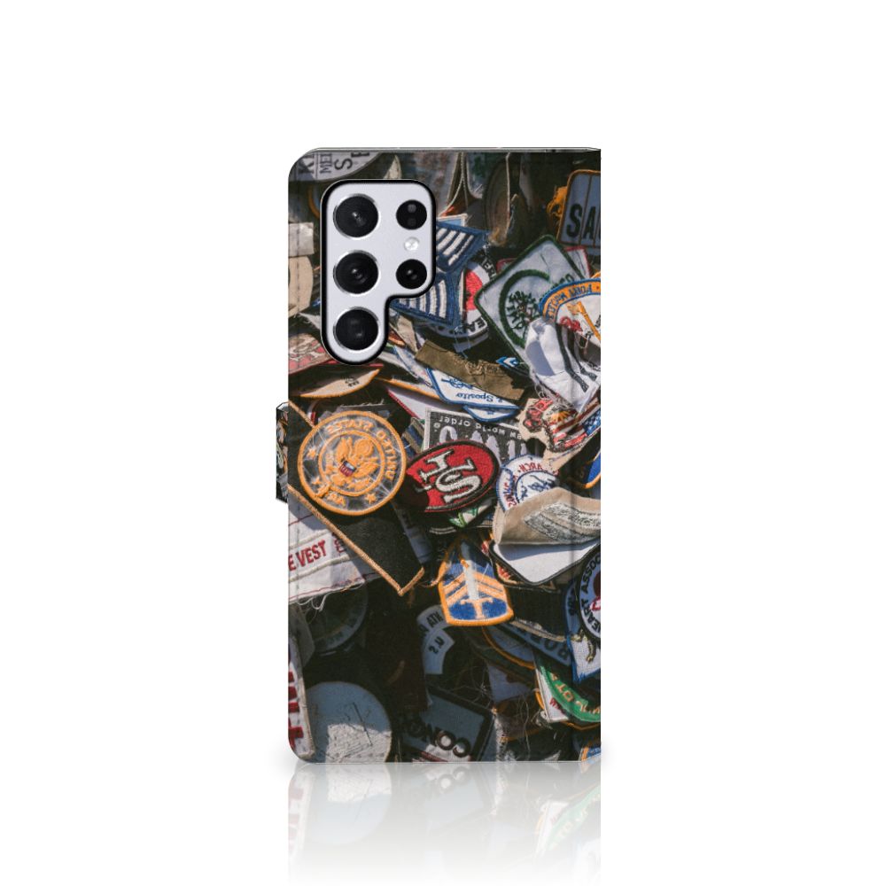 Samsung Galaxy S22 Ultra Telefoonhoesje met foto Badges