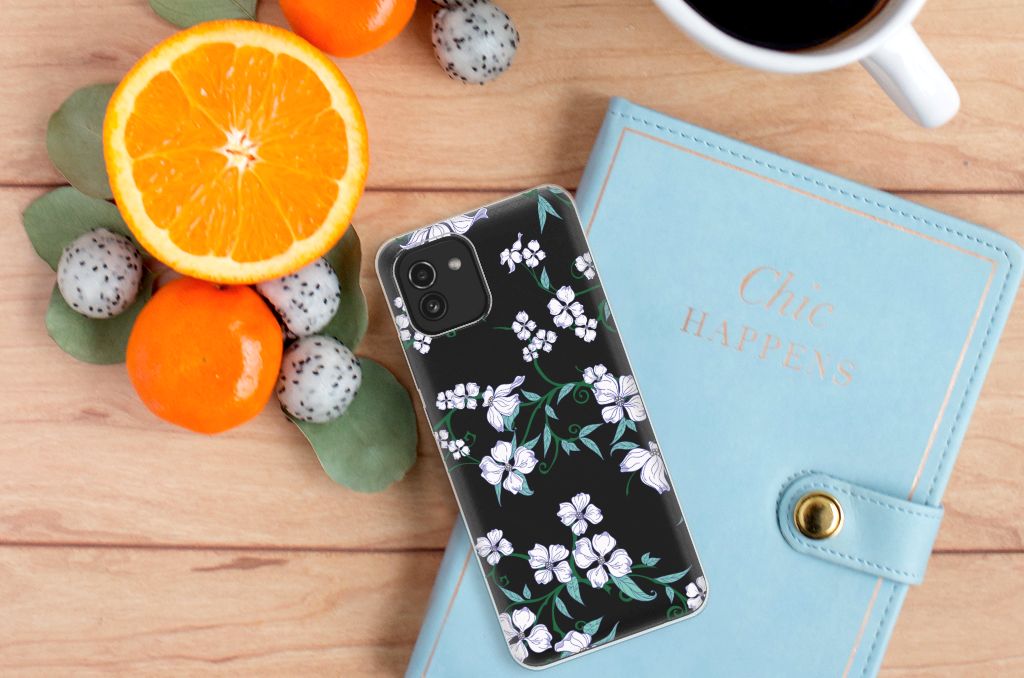 Samsung Galaxy A03 Uniek TPU Case Blossom White B2C Telecom