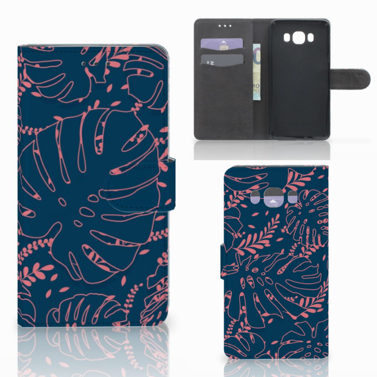 Samsung Galaxy J7 2016 Hoesje Palm Leaves