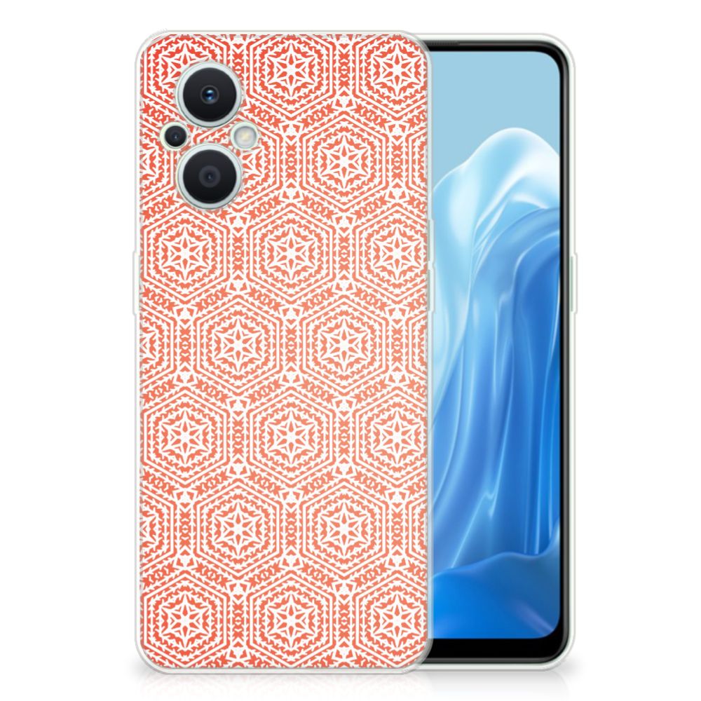OPPO Reno8 Lite TPU bumper Pattern Orange B2C Telecom