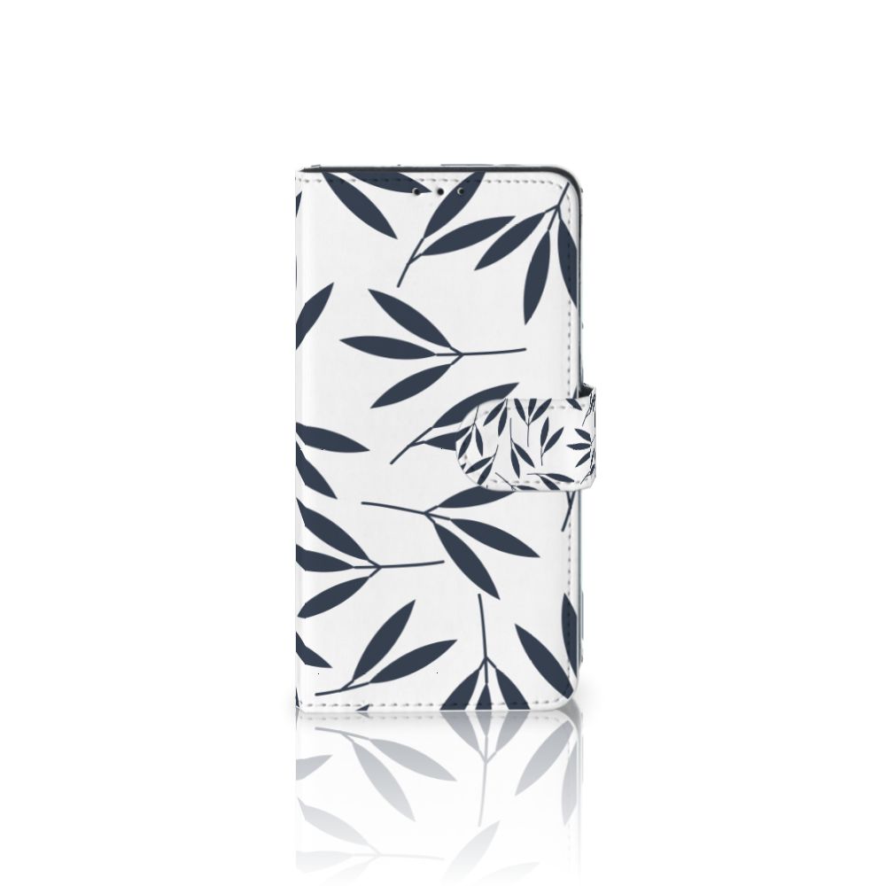 Xiaomi Mi Mix 2s Hoesje Leaves Blue