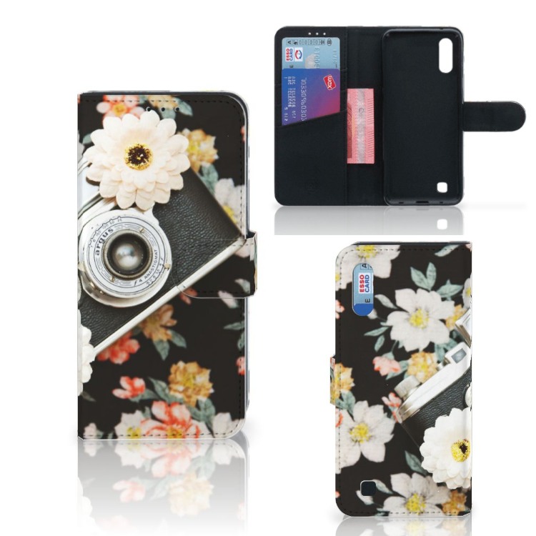 Samsung Galaxy M10 Telefoonhoesje met foto Vintage Camera