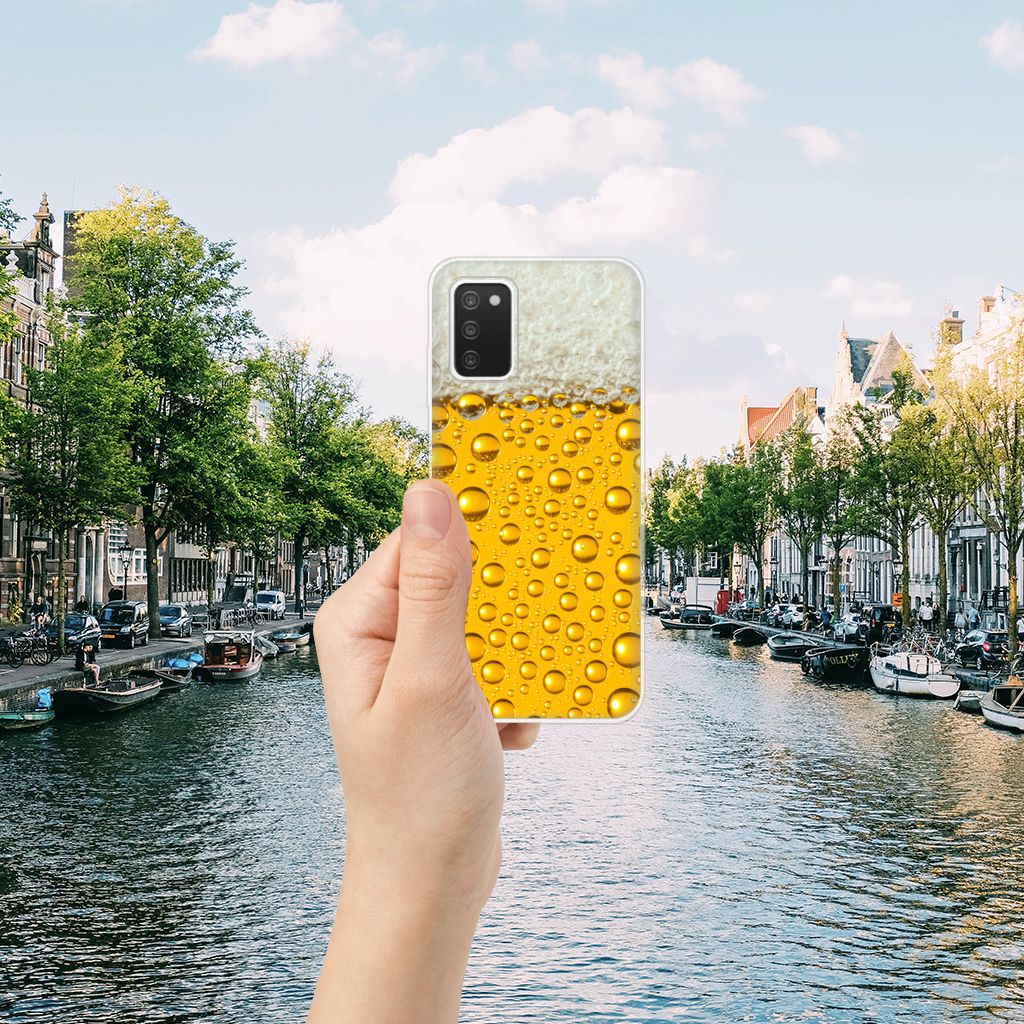 Samsung Galaxy A03S Siliconen Case Bier B2C Telecom