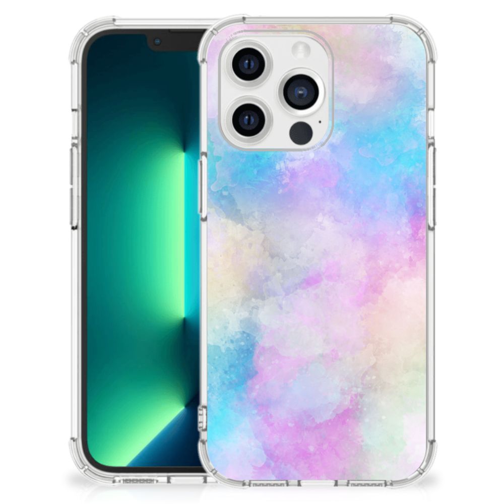 Back Cover iPhone 13 Pro Max Watercolor Light - B2C Telecom