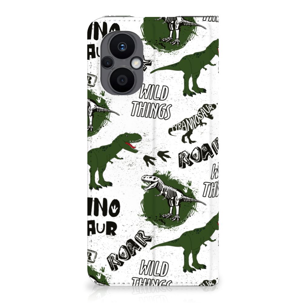 Hoesje maken voor OPPO Reno8 Lite Dinosaurus - B2C Telecom