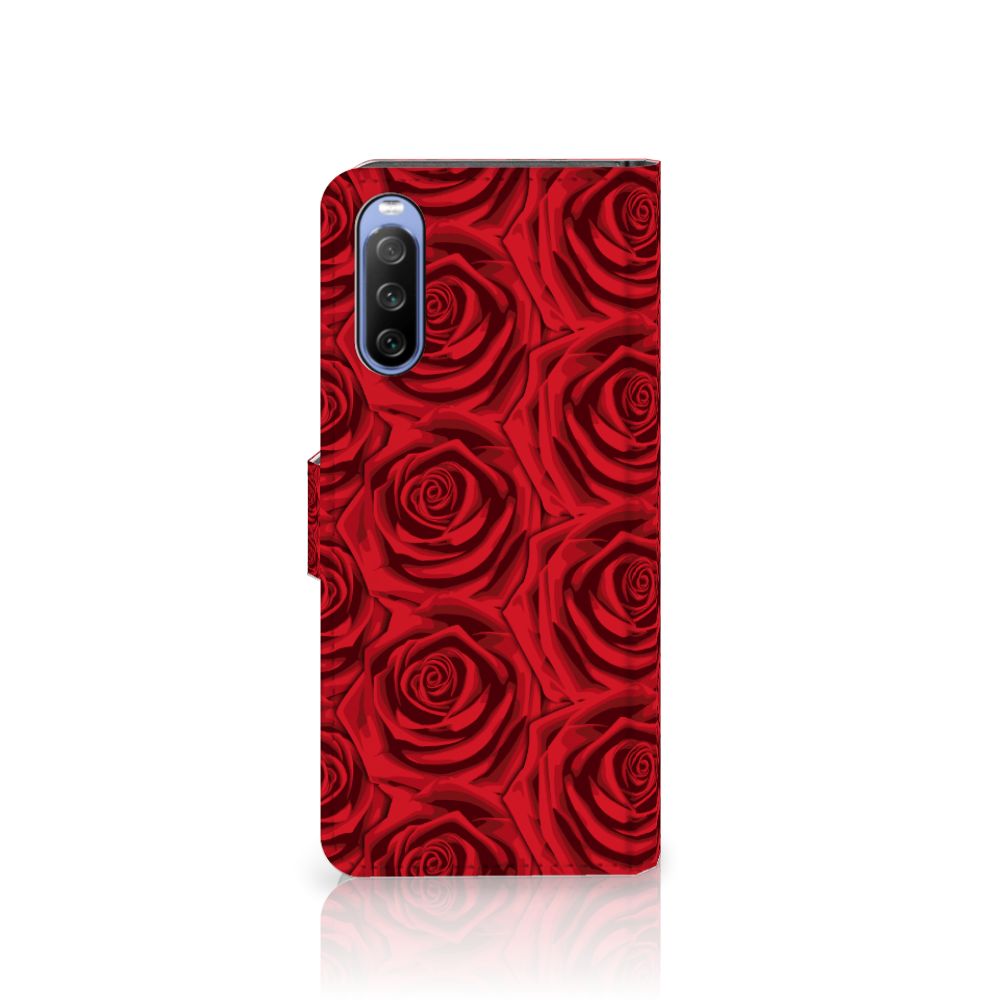 Sony Xperia 10 III Hoesje Red Roses