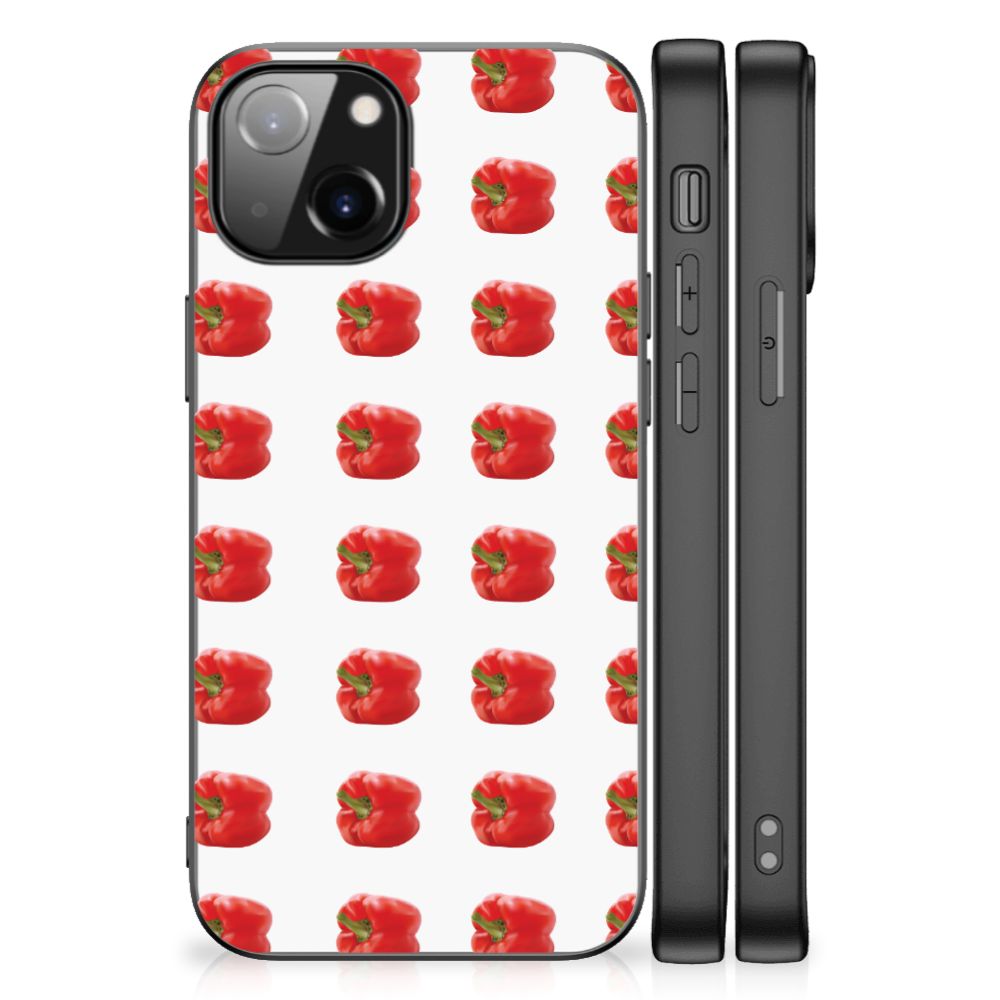 Apple iPhone 13 Back Cover Hoesje Paprika Red B2C Telecom