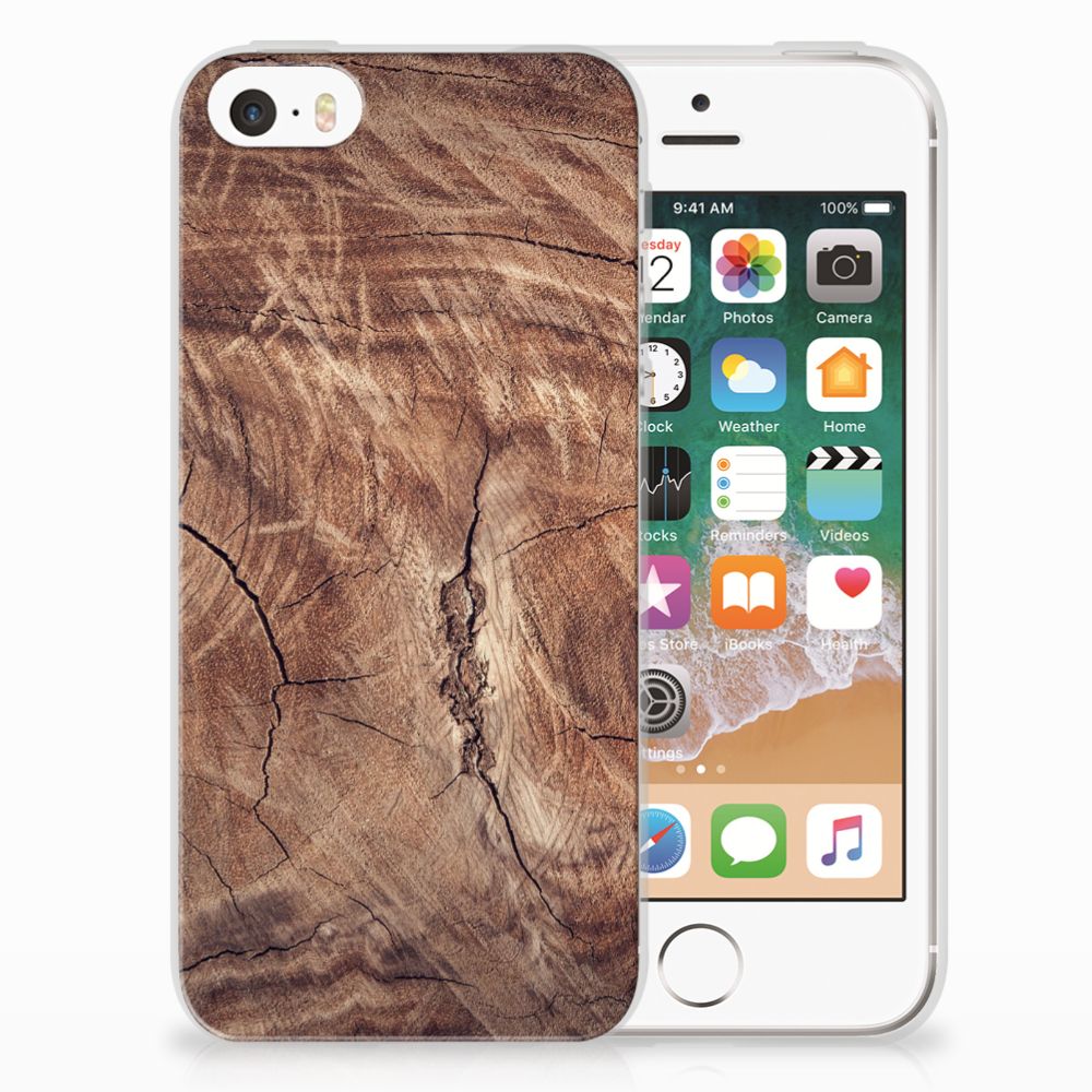 Apple iPhone SE | 5S Bumper Hoesje Tree Trunk