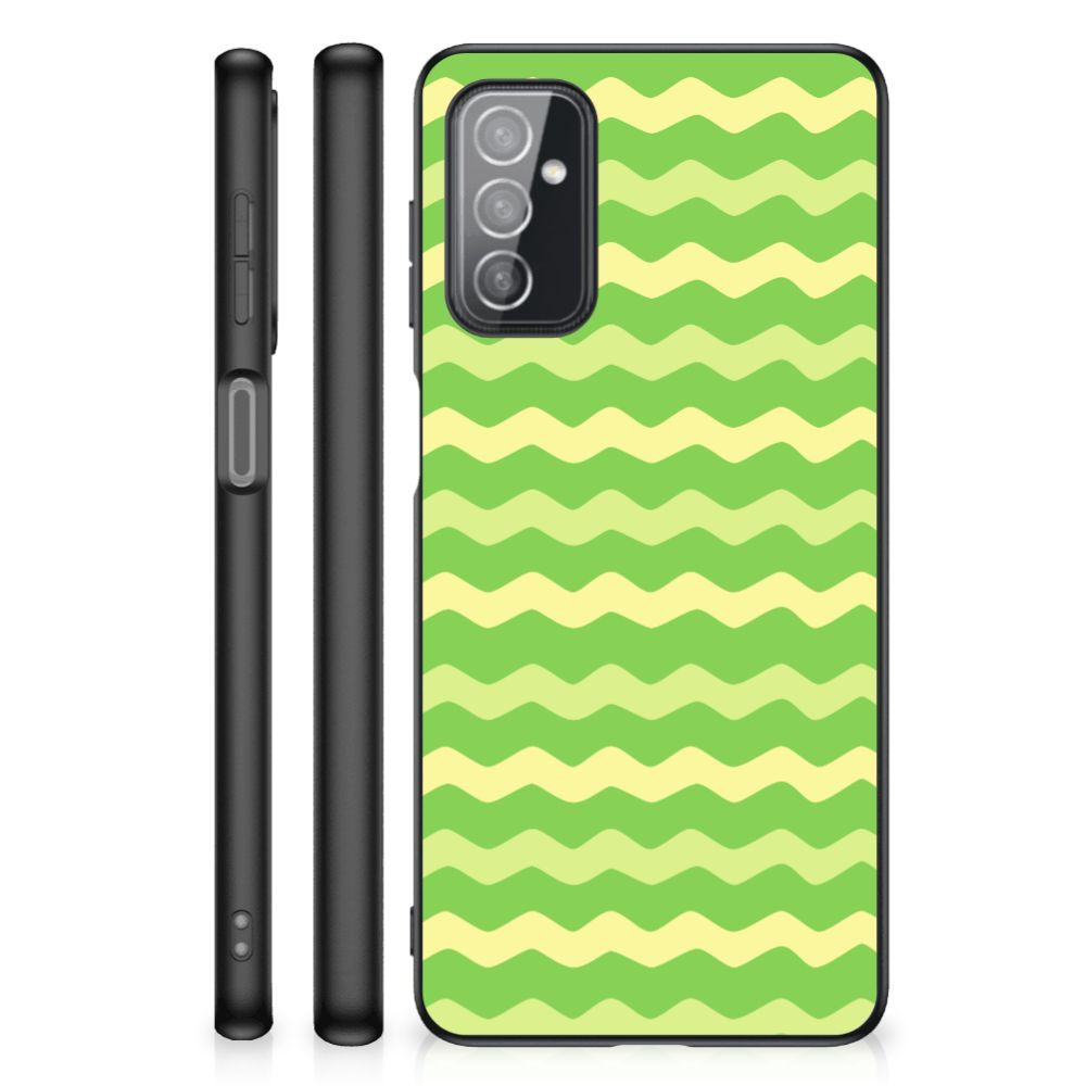 Samsung Galaxy M52 Back Case Waves Green B2C Telecom