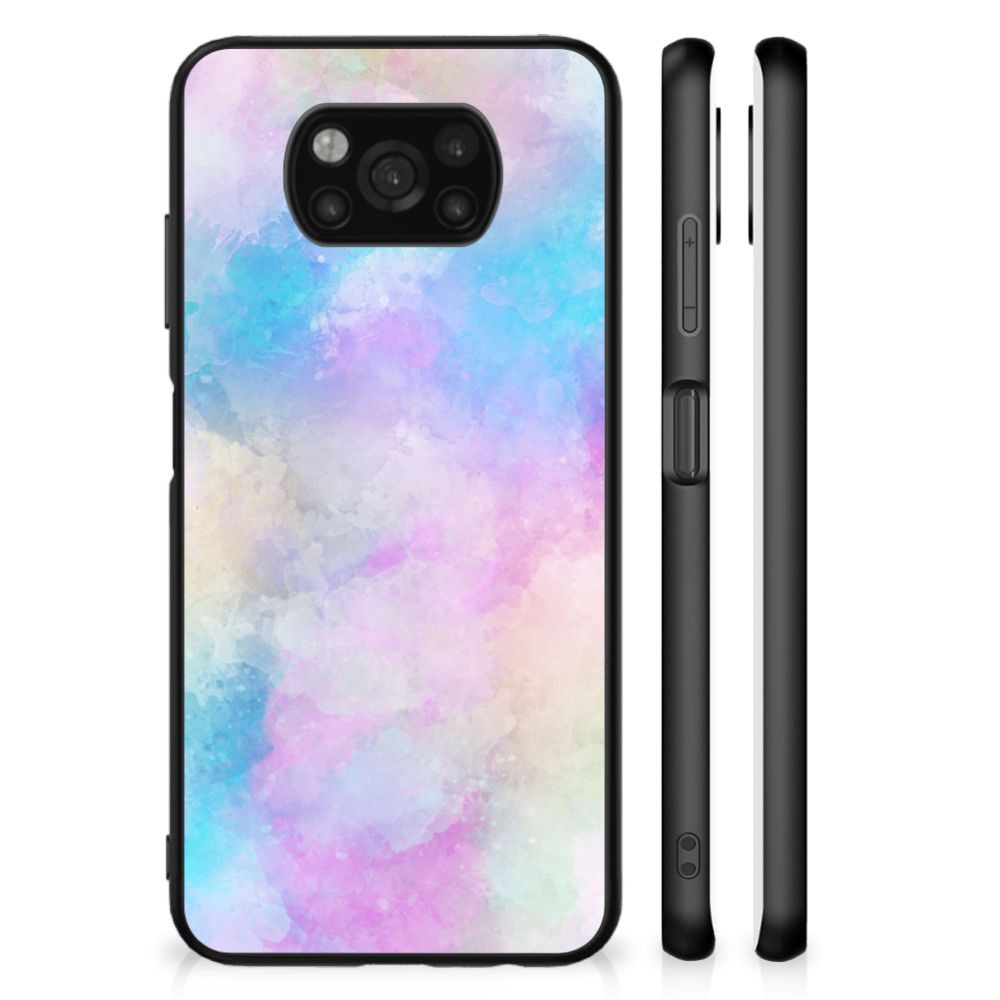 Kleurrijke Telefoonhoesje Xiaomi Poco X3 | X3 Pro Watercolor Light