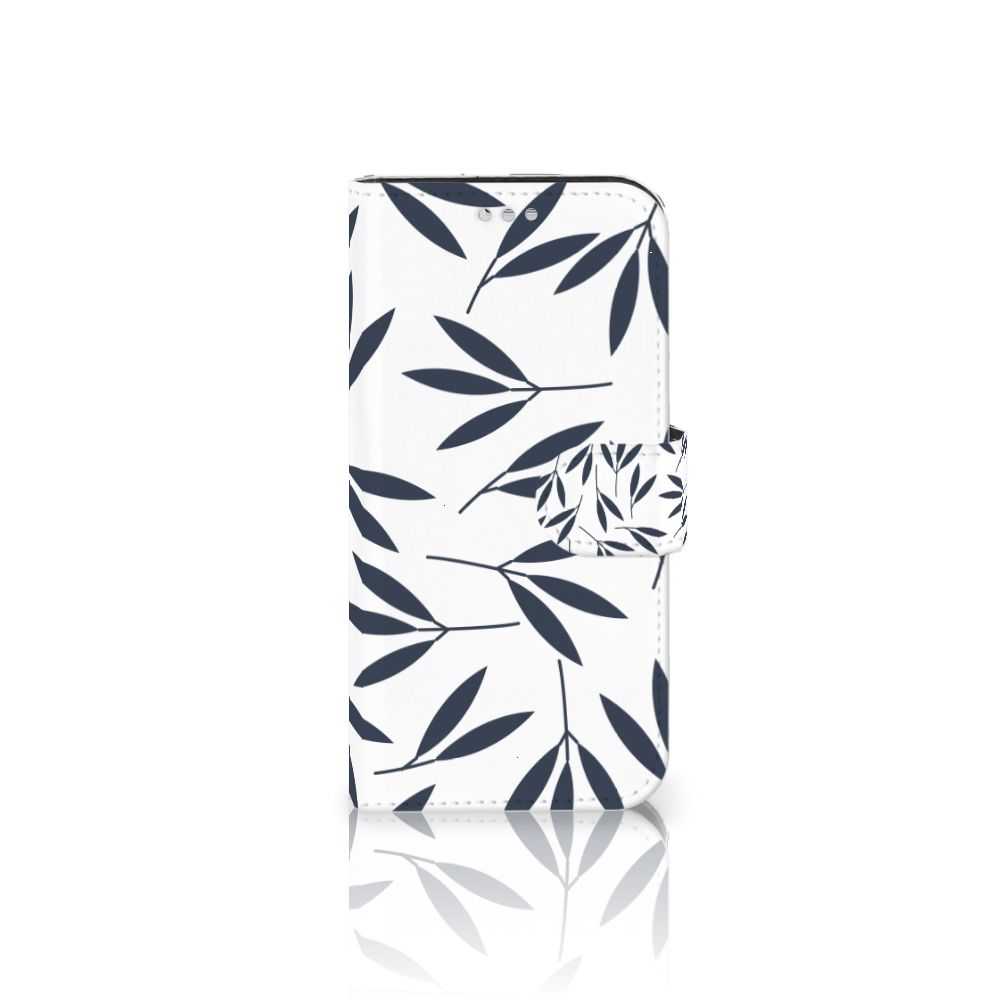 Samsung Galaxy S7 Hoesje Leaves Blue