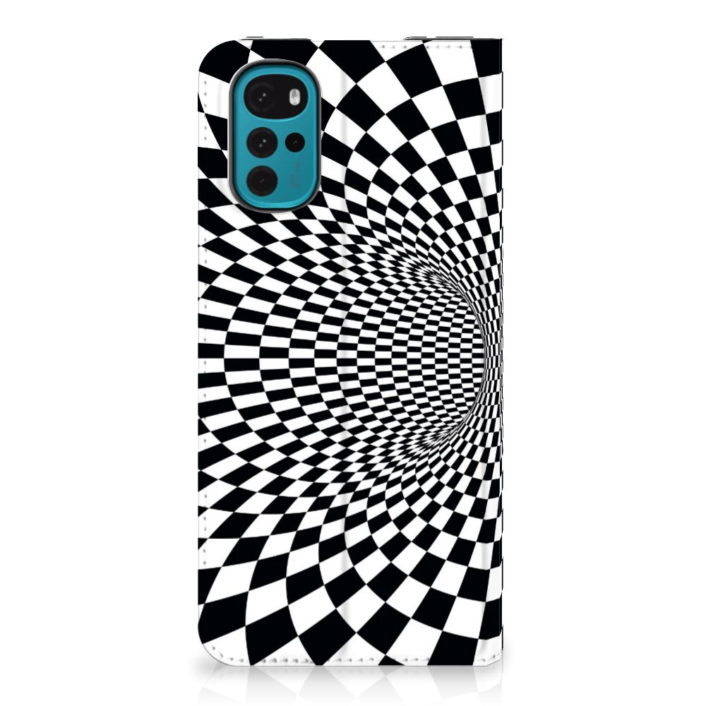 Motorola Moto G22 Stand Case Illusie - B2C Telecom