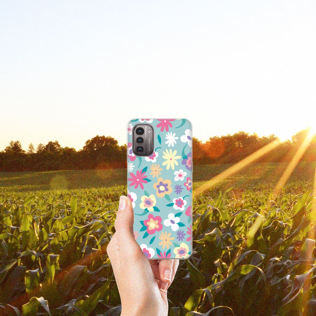 Nokia G21 | G11 TPU Case Flower Power