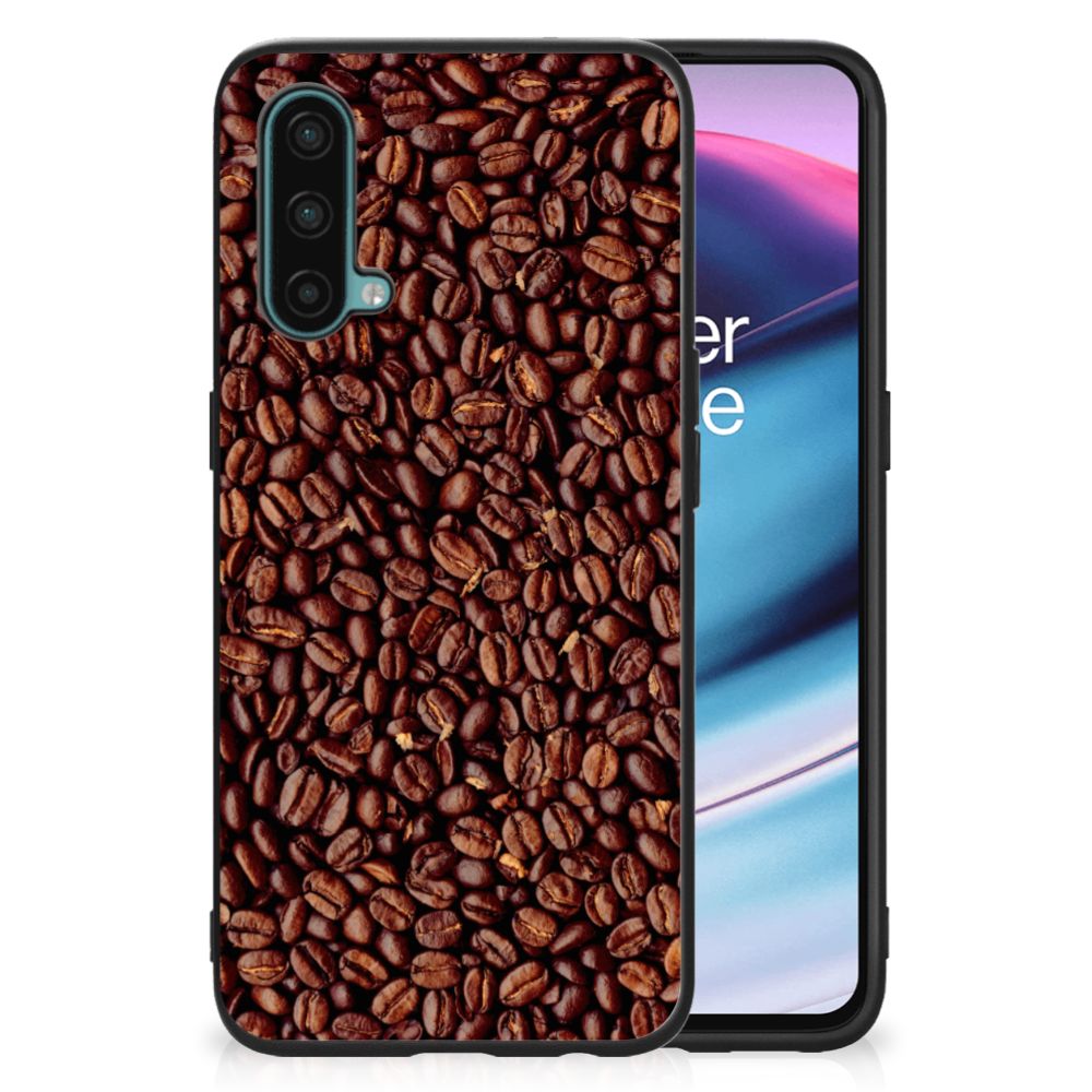 OnePlus Nord CE 5G Back Cover Hoesje Koffiebonen