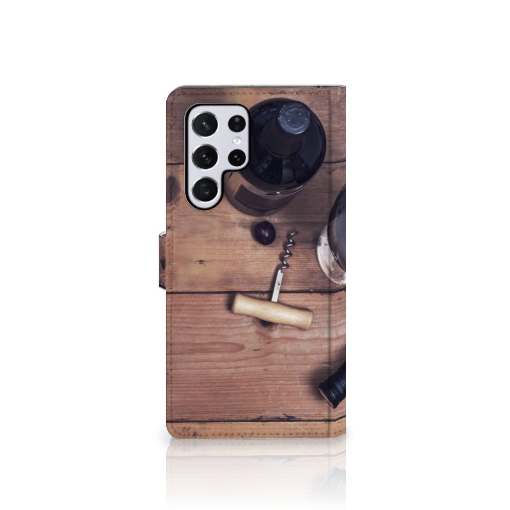 Samsung Galaxy S22 Ultra Book Cover Wijn