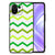 Xiaomi 11 Lite 5G NE | Mi 11 Lite Back Case Zigzag Groen