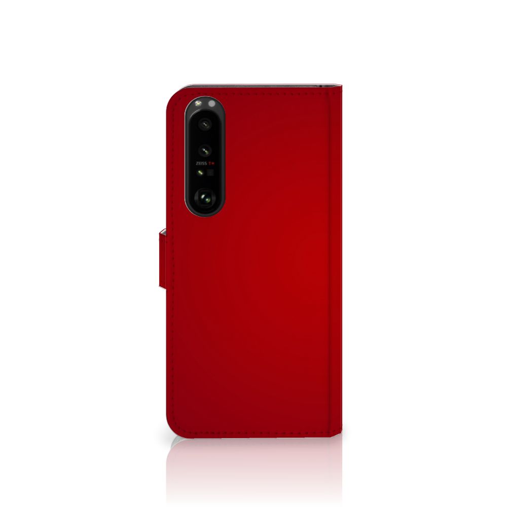 Sony Xperia 1 III Wallet Case met Pasjes Liefde - Origineel Romantisch Cadeau