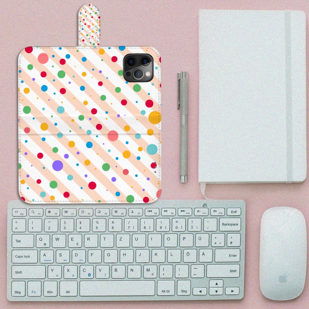 Apple iPhone 12 Pro Max Telefoon Hoesje Dots