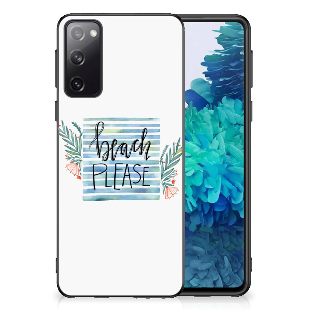 Samsung Galaxy S20 Bumper Hoesje Boho Beach
